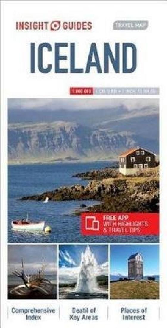 Iceland: Insight Guides Travel Map