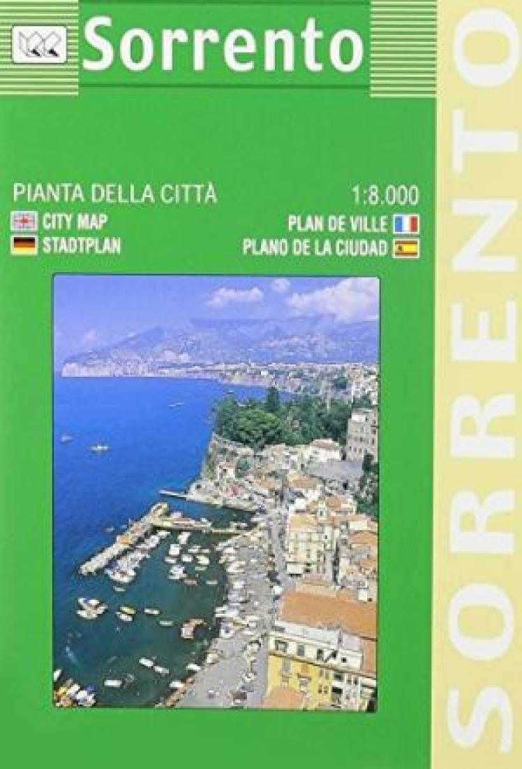 Sorrento: Pianta Della Citta?: 1:8,000 Road Map