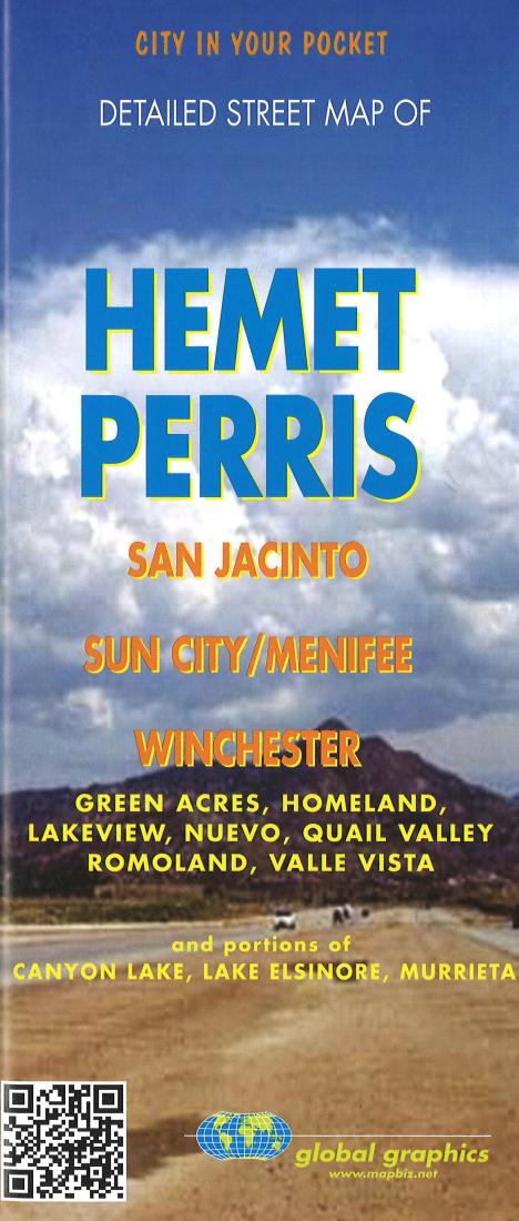 Hemet & Perris City Map