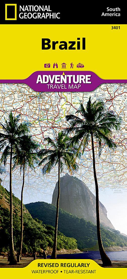 Brazil Adventure Map 3401