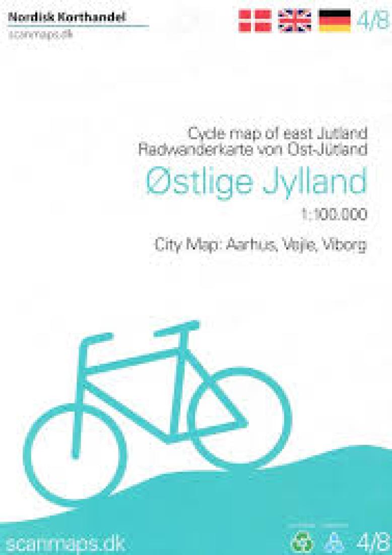 Cycle Map Of East Jutland