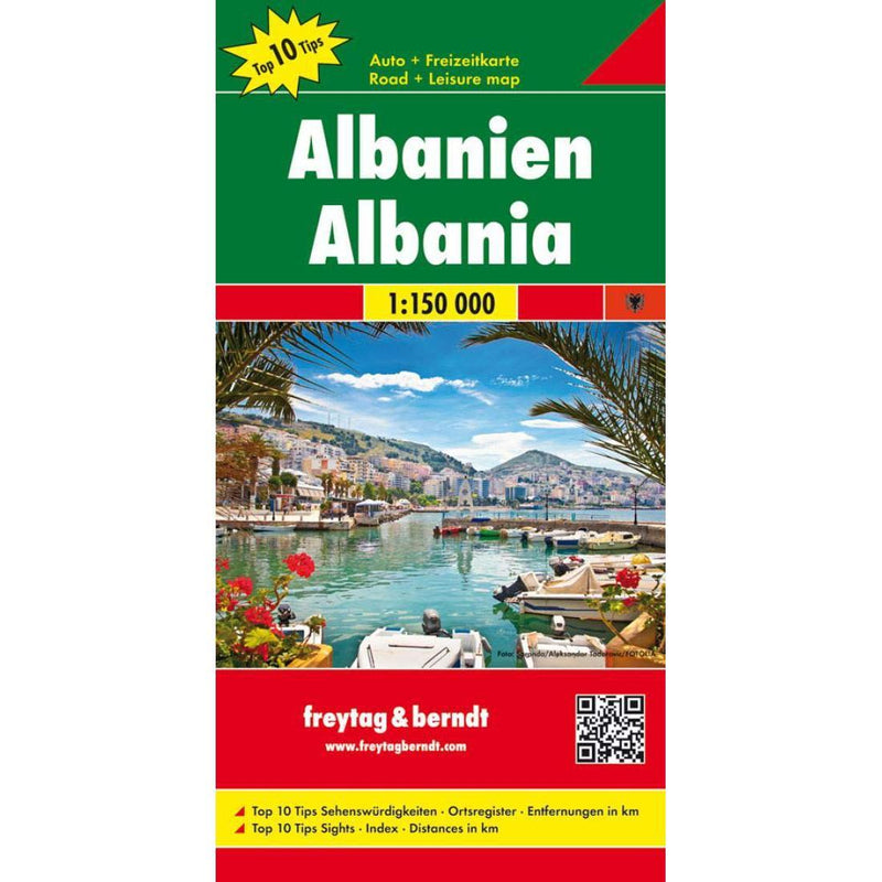 Albania Travel Map