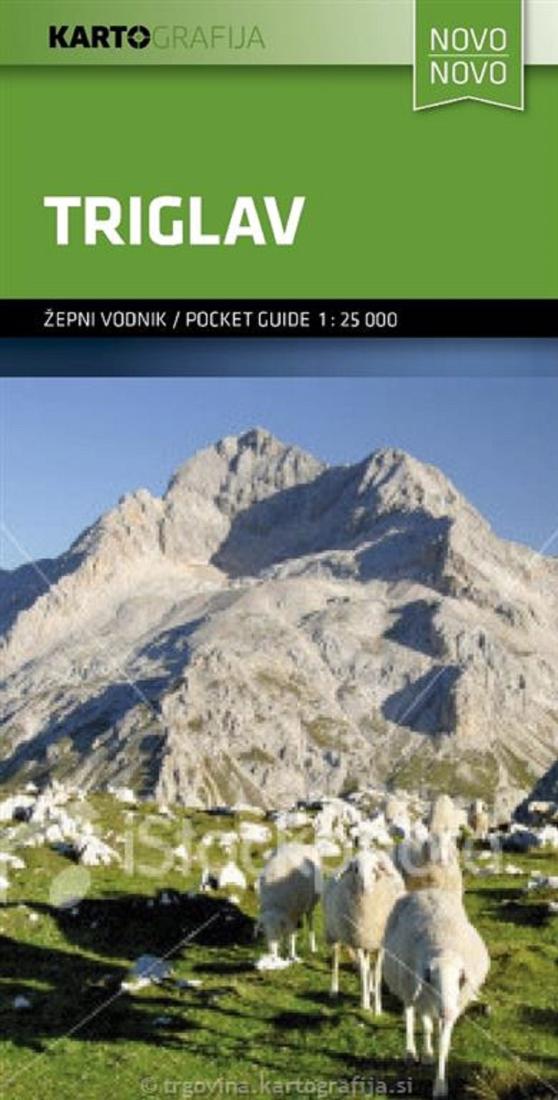 Mount Triglav Pocket Guide Map