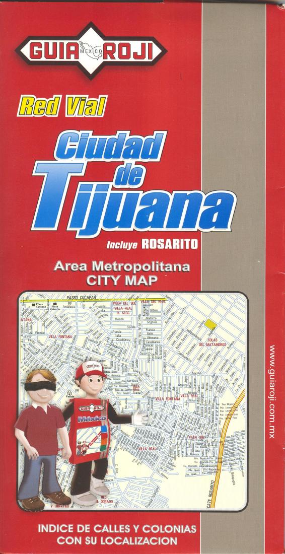 Ciudad De Tijuana Road Map