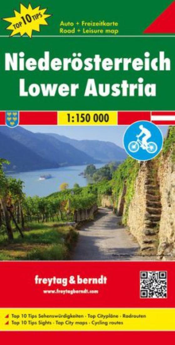 Niederösterreich: 1:150,000 = Lower Austria: 1:150,000 Travel Map