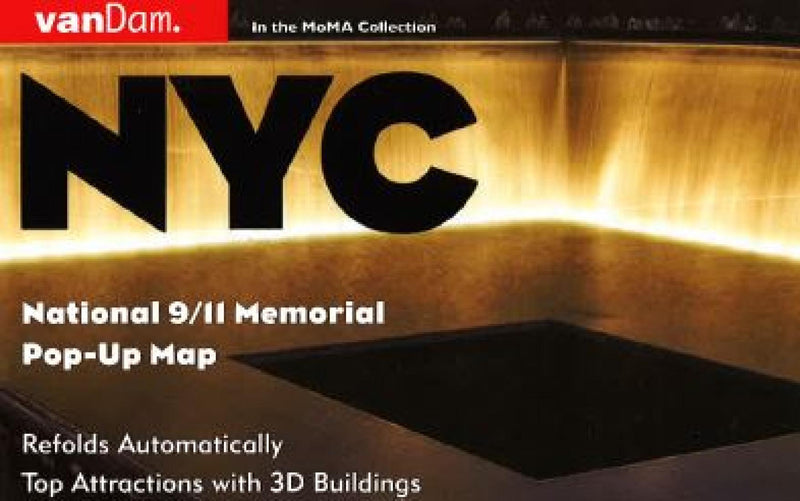 Nyc: National 9/11 Memorial Pop-Up Map