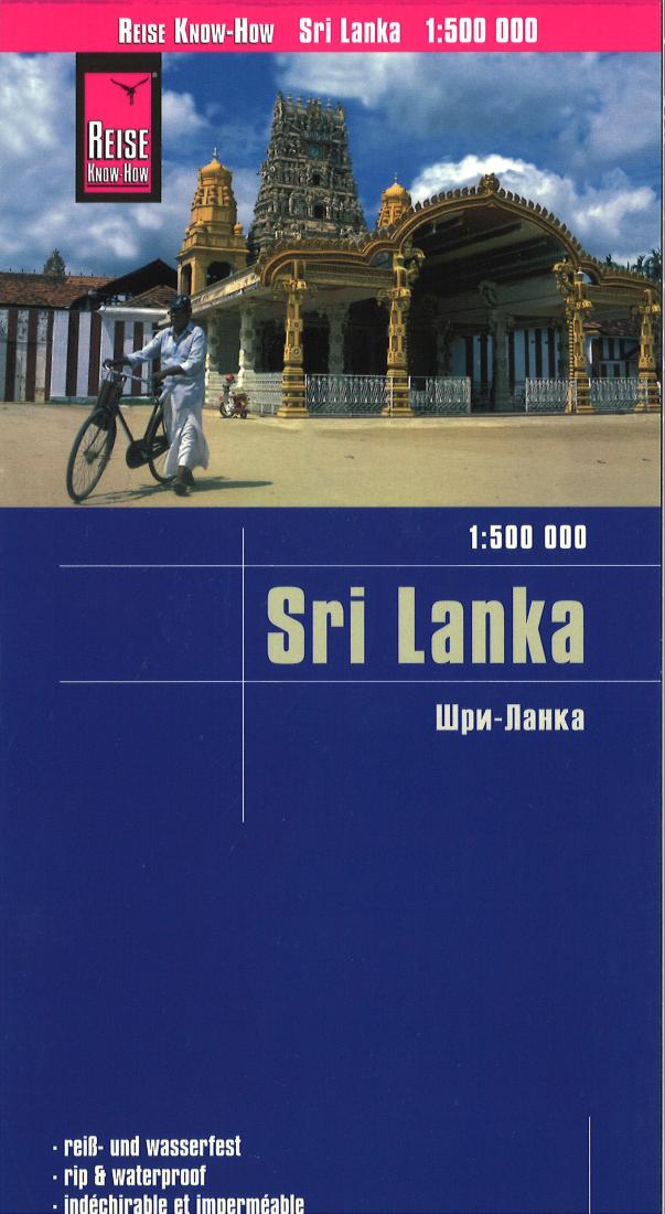 Sri Lanka 1:500 000 = ???-????? 1:500 000 Road Map