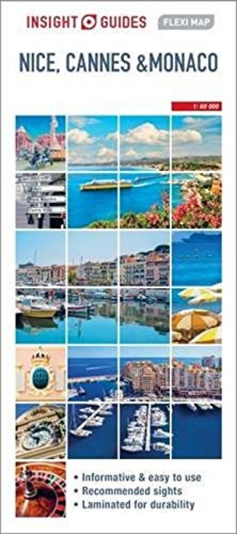 Nice, Cannes And Monaco: Insight Guides Flexi Map