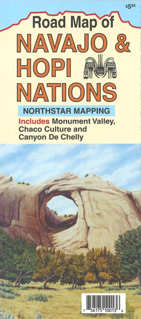 Road Map Of: Navajo & Hopi Nations