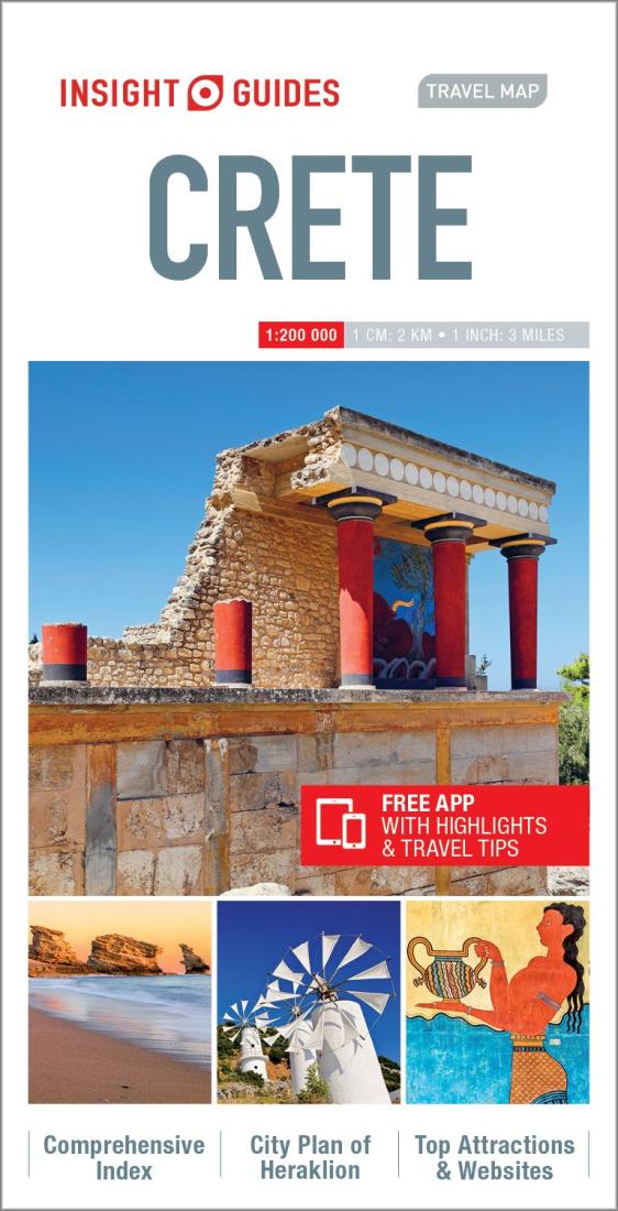 Crete: Travel Map: 1: 200 000