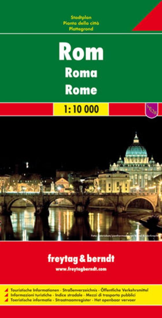 Rom = Rome Travel Map