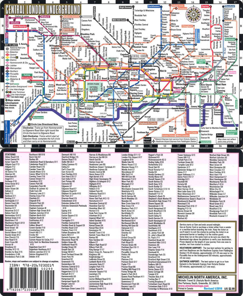 London Underground Travel Map