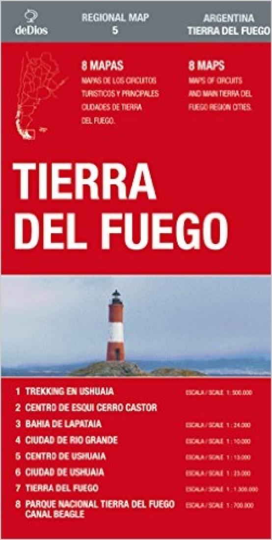 Tierra Del Fuego Travel Map