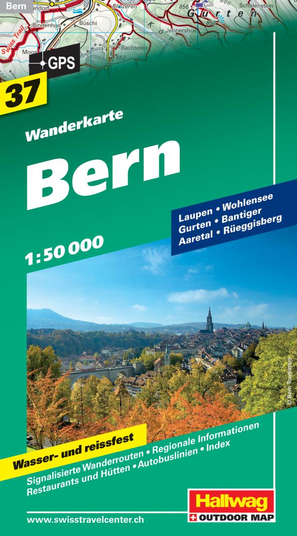 Bern: Wanderkarte: 37