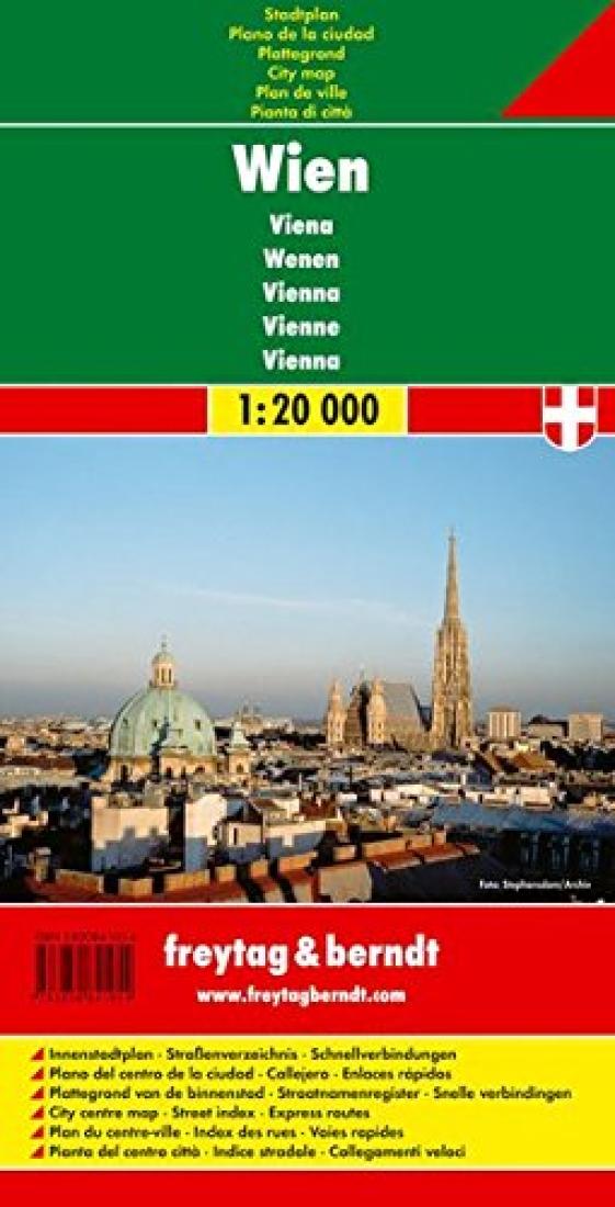 Wien = Viena = Wenen = Vienna = Vienne Travel Map