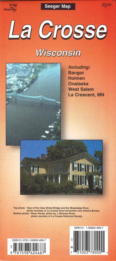 La Crosse: Wisconsin Road Map