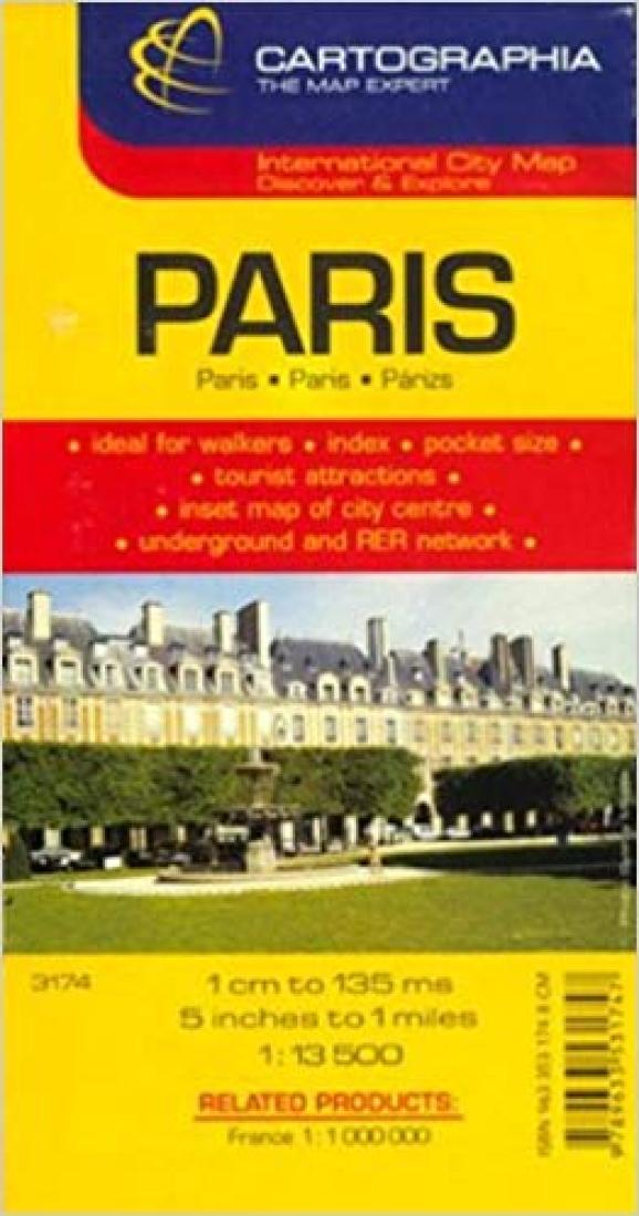 Paris Travel Map