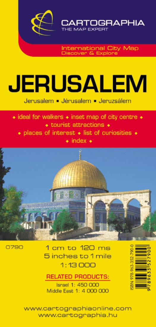 Jerusalem Travel Map