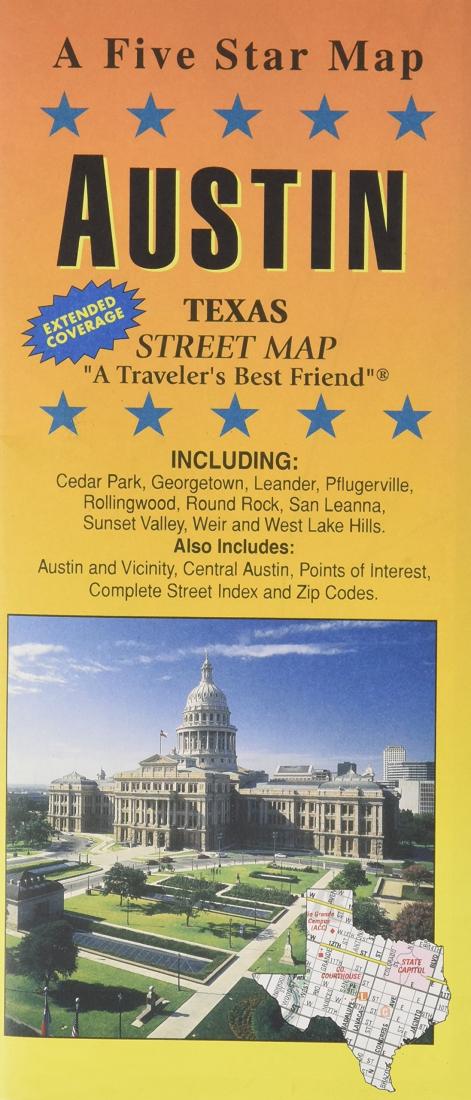 Austin / Georgetown / Round Rock, Texas Road Map