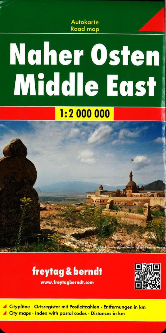 Naher Osten = Oriente Pro?Ximo = Midden Oosten = Middle East = Medio Oriente = Moyen Orient Travel Map