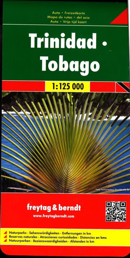 Trinidad, Tobago: Road + Leisure Map, 1:125 000 = Trinité, Tobago: Carte Routière + De Loisirs, 1:125 000 = Trinidad, Tobago: Carta Stradale + Turistica, 1:125 000 = Trinidad, Tobago: Auto + Freizeitkarte, 1:125 000 = Trinidad, Tobago: Mapa De R