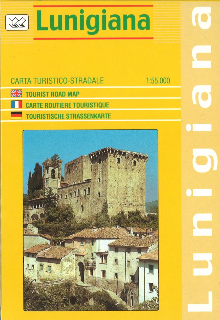 Lunigiana: Carta Turistico-Stradale 1:55.000 Travel Map