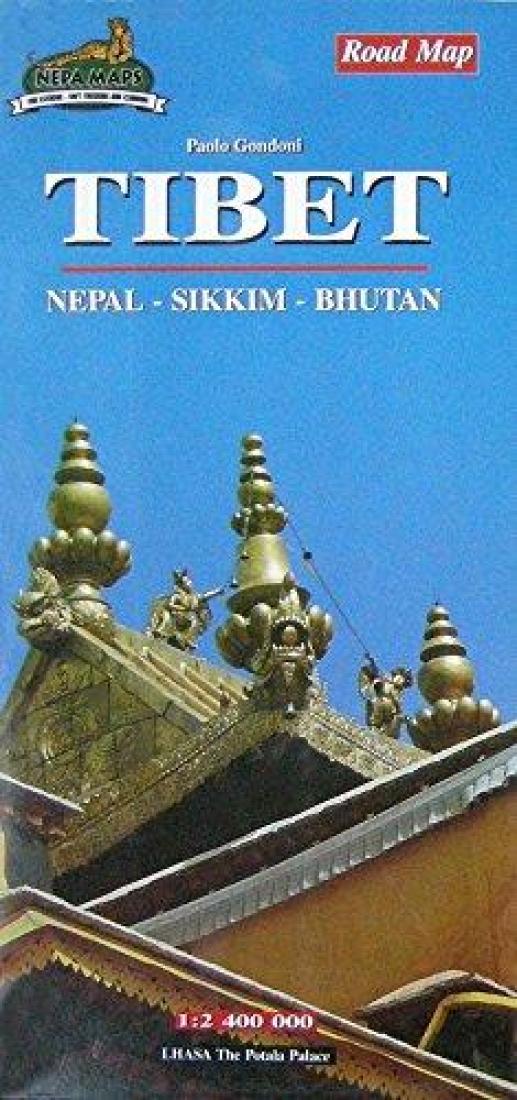 Tibet Road Map: Nepal - Sikkim - Bhutan