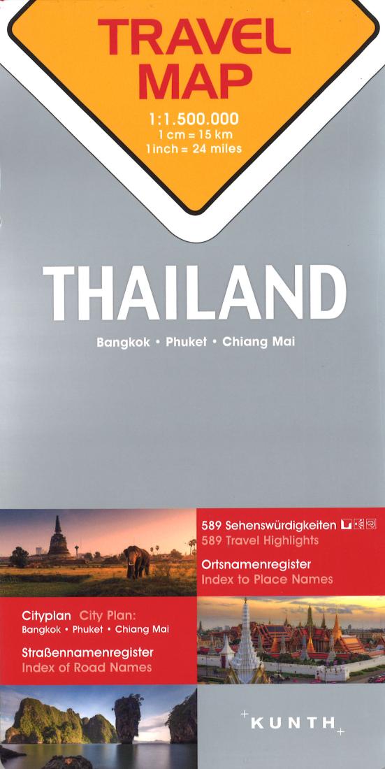 Thailand: Travel Map