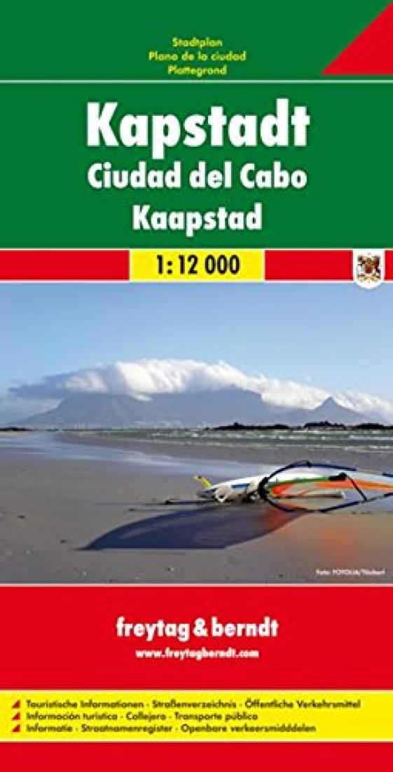 Kapstadt = Ciudad Del Cabo = Kaapstad Travel Map