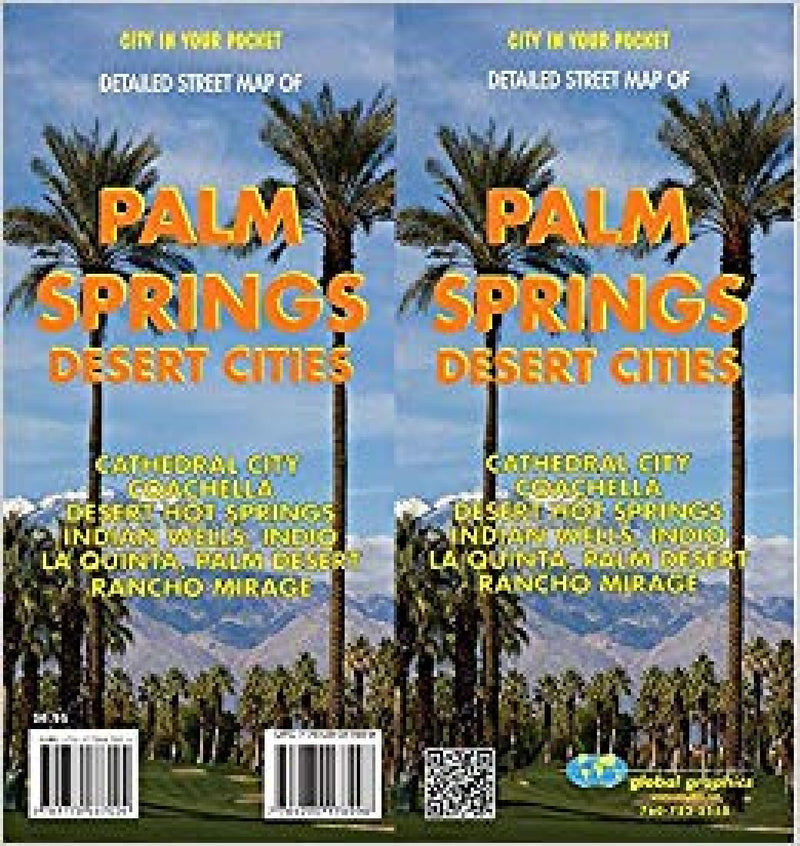 Palm Springs And Desert City Map