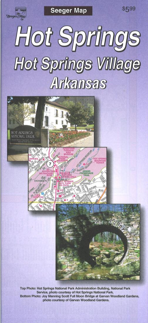 Hot Springs: Hot Springs Village: Arkansas Road Map