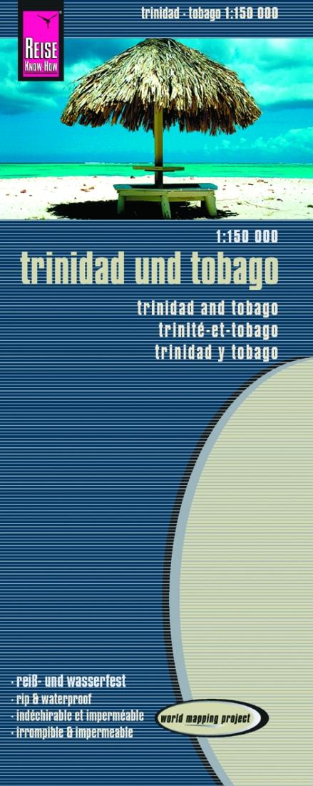 Trinidad Und Tobago = Trinidad And Tobago = Trinité-Et-Tobago = Trinidad Y Tobago Road Map