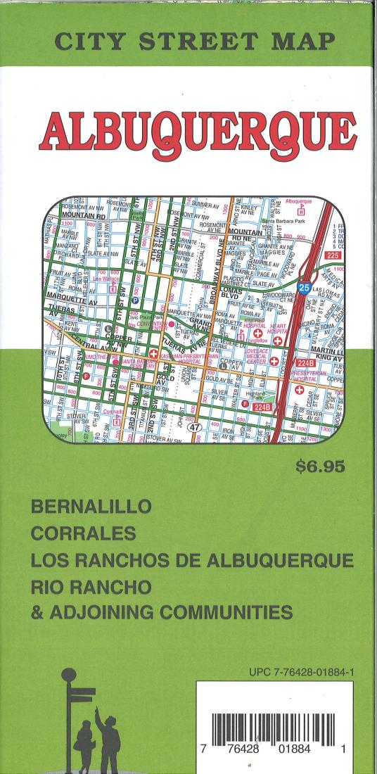 Albuquerque: City Street Map