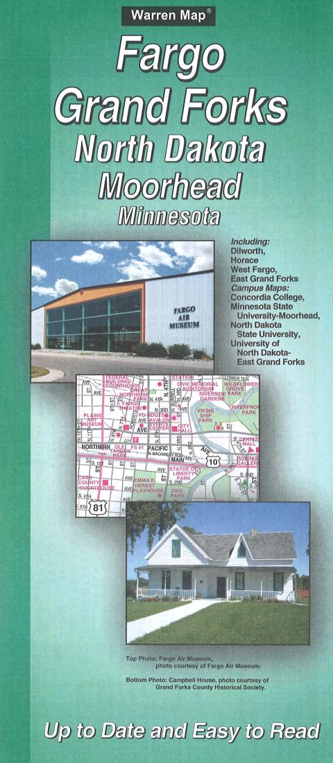 Fargo/Grand Forks, NorthDakota: Moorhead, Minnesota Road Map