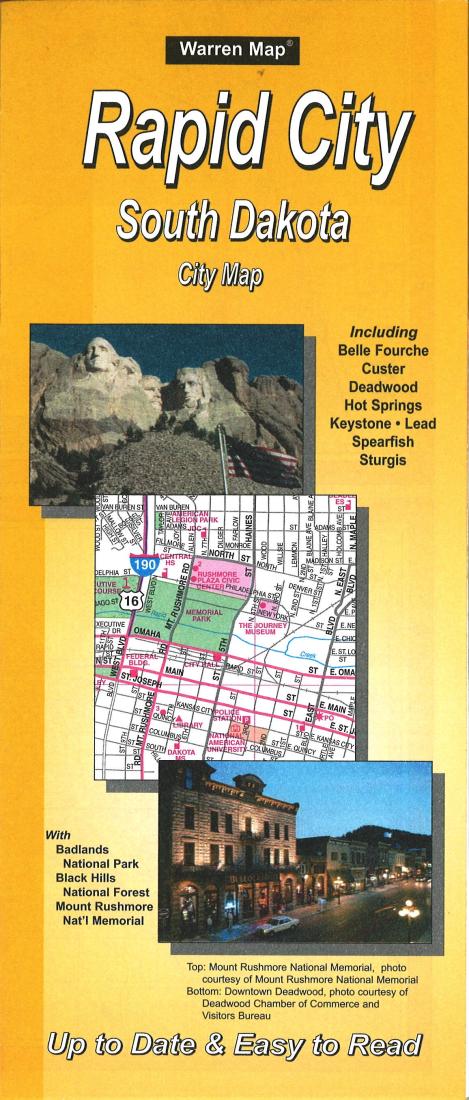 Rapid City: SouthDakota: City Map