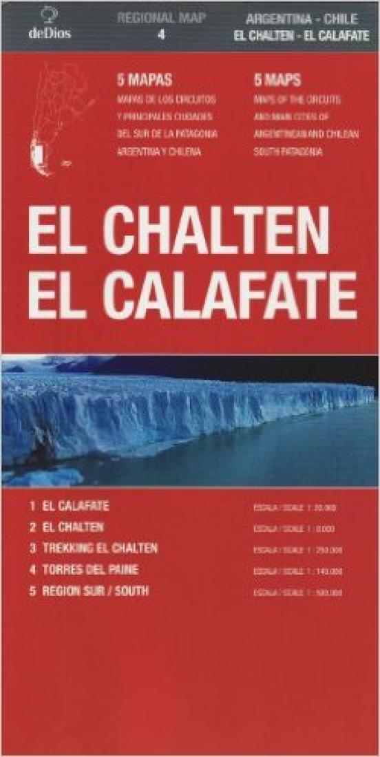 El Chalten: El Calafate Travel Map