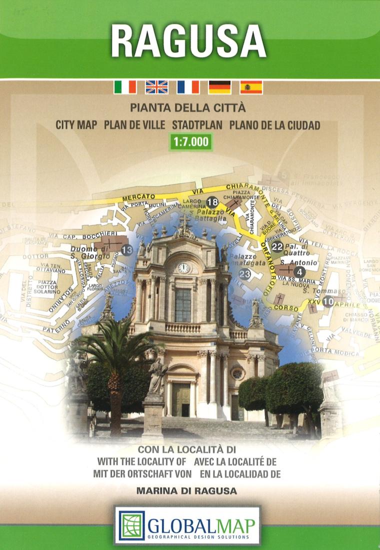 Ragusa: Pianta Della Citta? Road Map