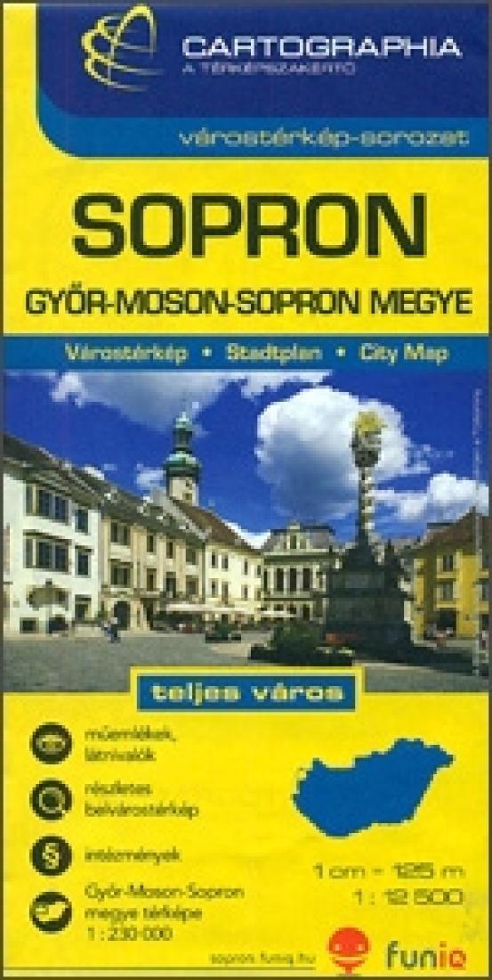 Sopron, Hungary Travel Map