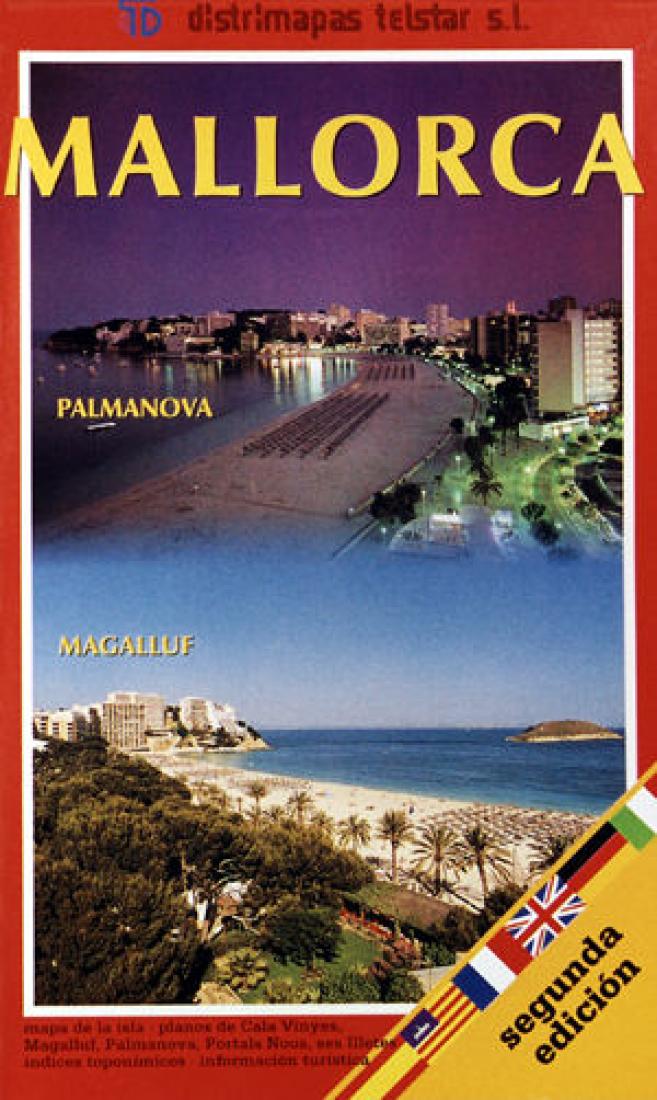 Mallorca: Palmanova: Magalluf Road Map