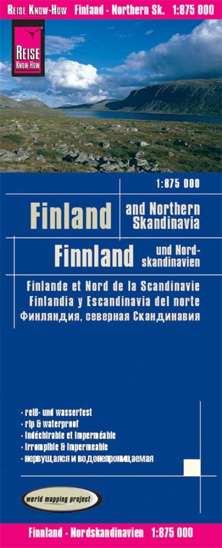 Finnland Und Nord-Skandinavien :1:875 000 = Finland And Northern Scandinavia :1:875 000 = Finlande Et Nord De La Scandinavie :1:875 000 = Finlandia Y Escandinavia Del Norte :1:875 000 = ????????, ???????? ??????????? :1:875 000 Road Map