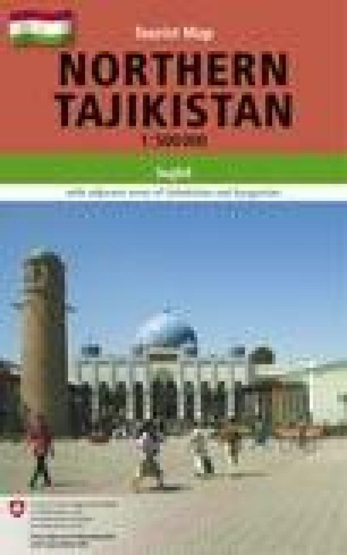 Northern Tajikistan Tourist Map