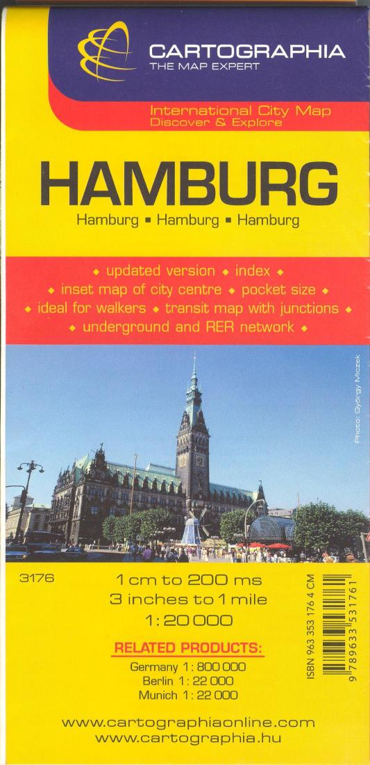 Hamburg Travel Map