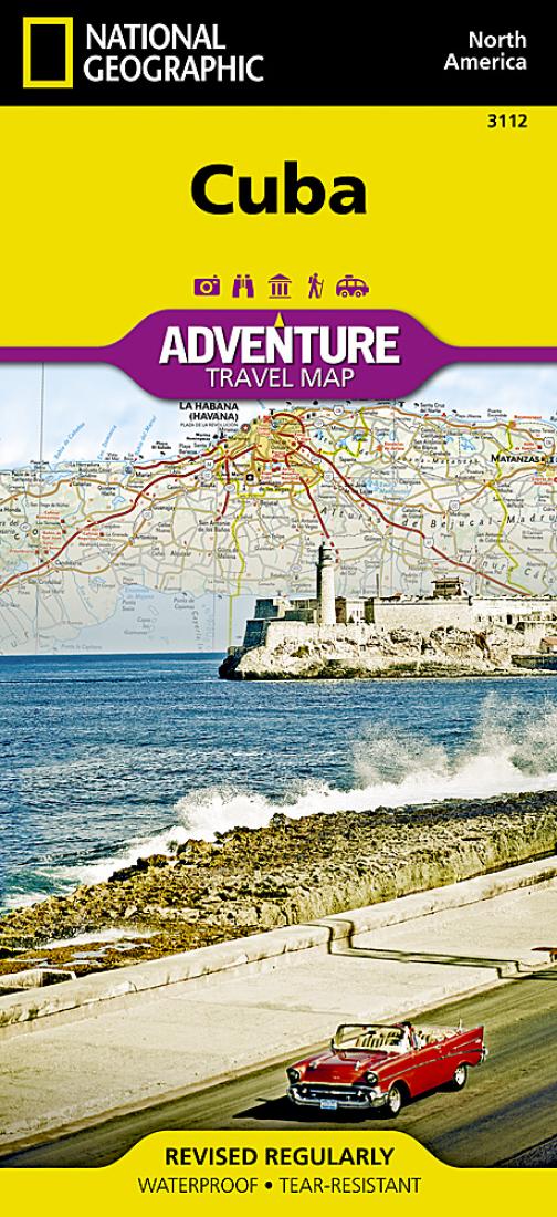 Cuba Adventure Map 3112