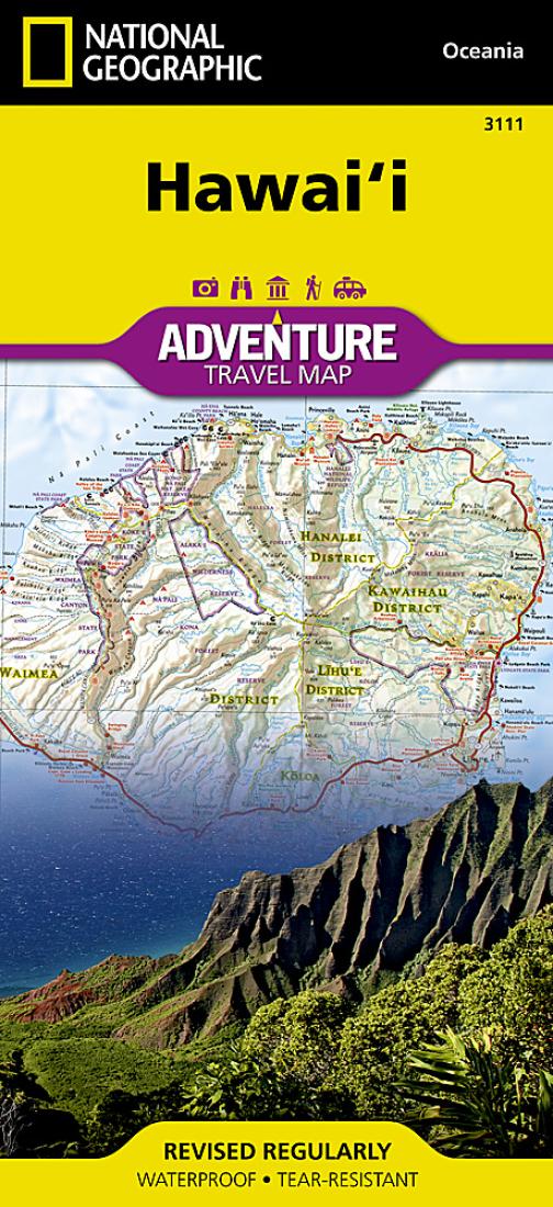 Hawaii Adventure Map 3111