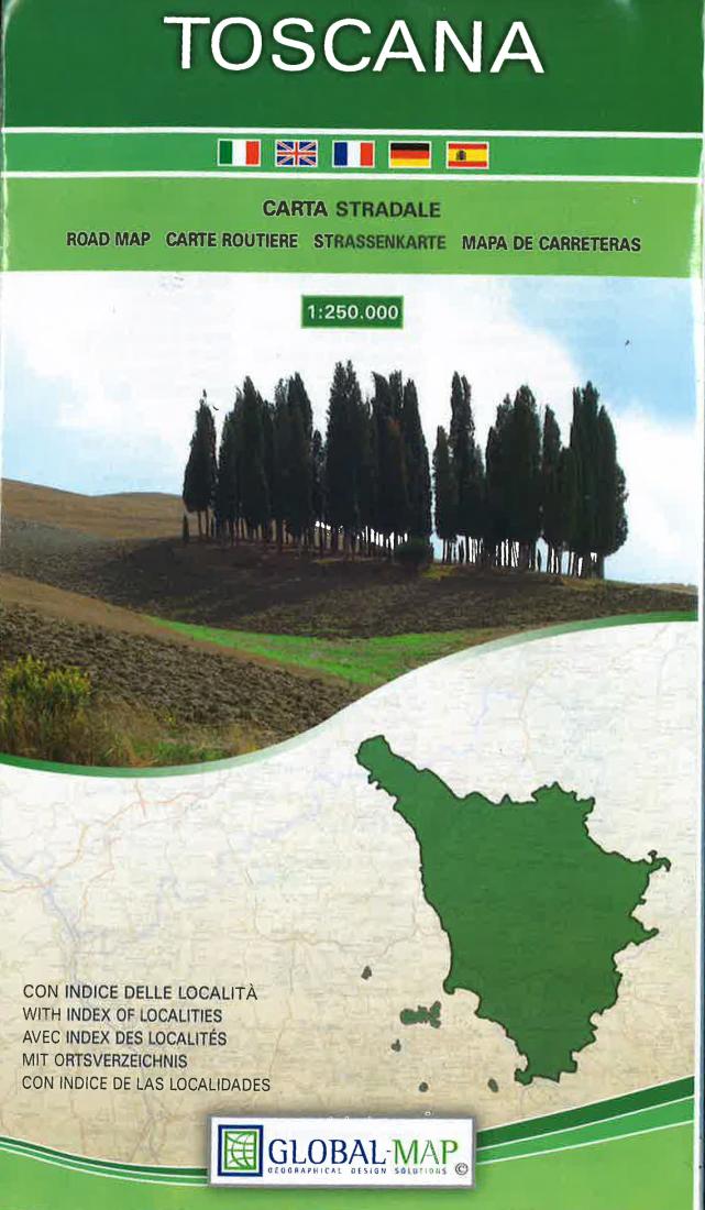 Toscana:  Carta Stradale Road Map