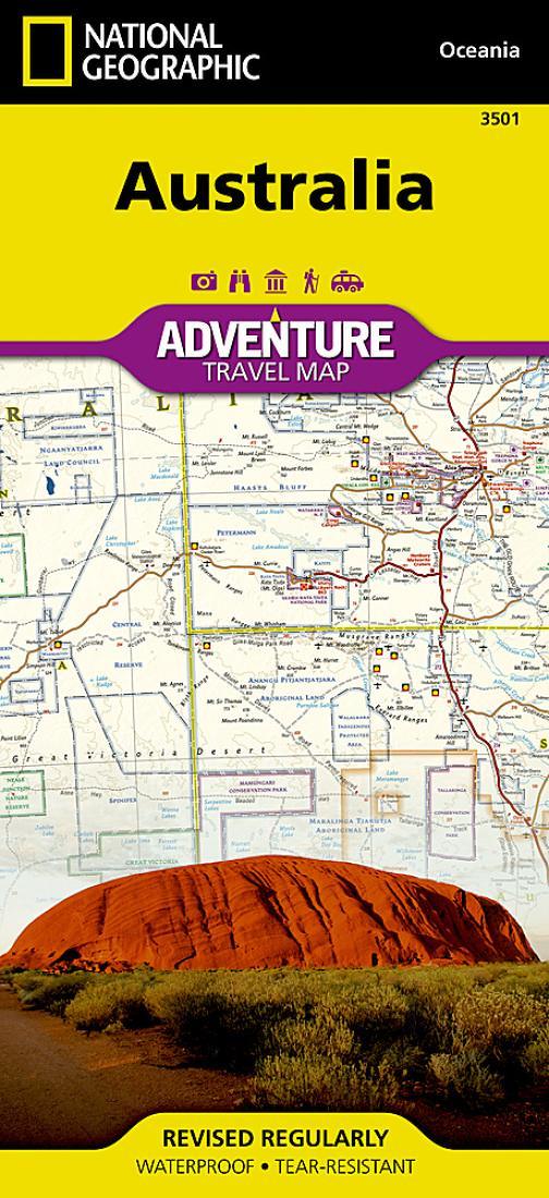 Australia Adventure Map 3501