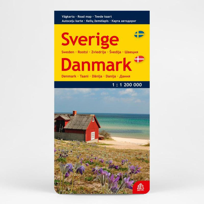 Sverige: Danmark: Vägkarte: 1: 1 200 000 = Sweden: Denmark: Road Map: 1: 1 200 000 = Rootsi: Taani: Teede Kaart: 1: 1 200 000 = Zviedrija: D?Nija: Autoceju Karte: 1: 1 200 000 = Švedija: Danija: Keli? Žem?Lapis: 1: 1 200 000 = ???