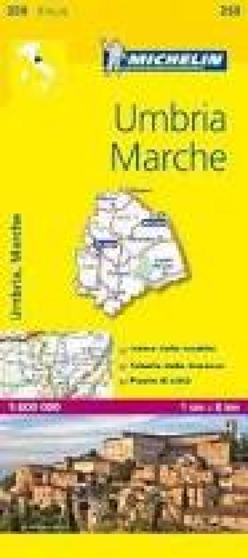 Umbria, Marche Road Map