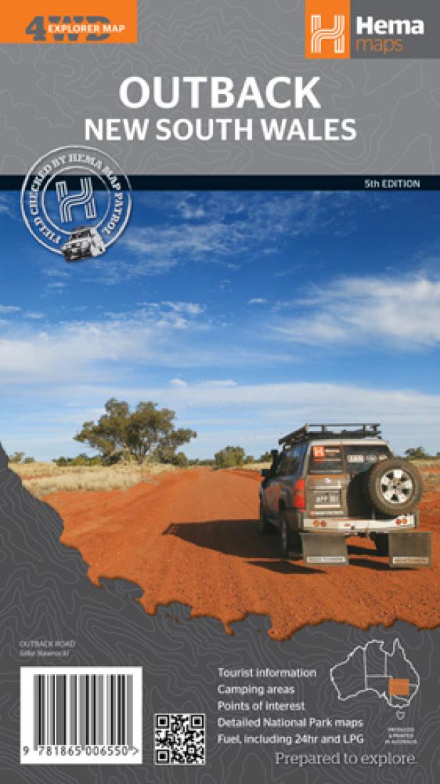 Outback New SouthWales: 4Wd Explorer Map