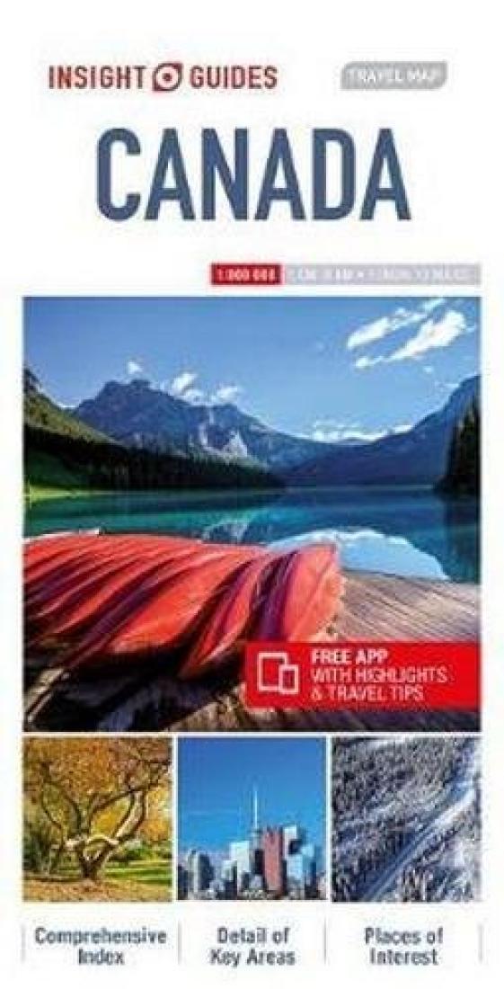 Canada: Insight Guides Travel Map